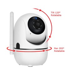 IP, безжична (WIFI) видеокамера 2MP PTZ INDOOR IP, безжична (WIFI) видеокамера 2MP PTZ INDOOR