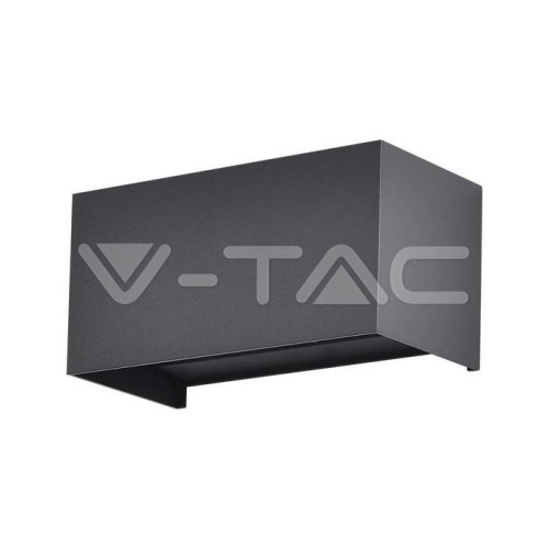 24W LED Стенна Лампа Черна 4000К IP65