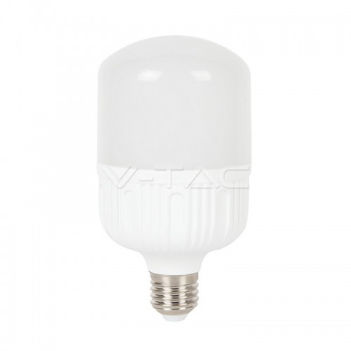 LED Крушка 24W Е27 T120 Big Ripple Пластик 6400K