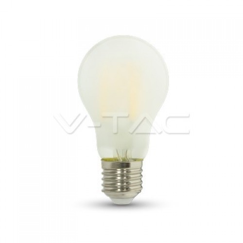 LED Крушка - 7W Filament  E27 A60 A++ Матирано Покритие 2700K