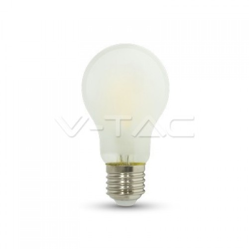 LED Крушка 7W Filament E27 A60 A++ Матирано Покритие 4000K