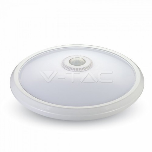 LED Плафониера SAMSUNG ЧИП - 12W Сензор 4000К