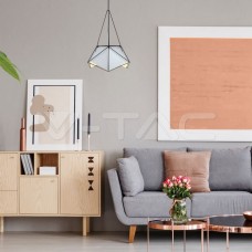 Пендел Призма Бял Абажур 400x540MM Пендел Призма Бял Абажур 400x540MM
