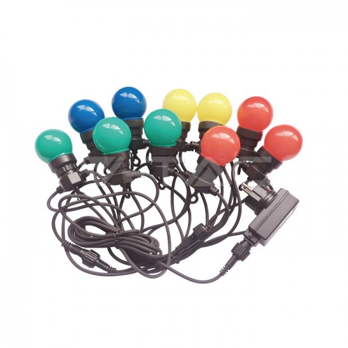 LED Поредицa Крушки 0.5W 10М 20 Крушки 24V RGBY