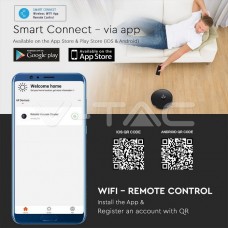 SMART Прахосмукачка Лазерна Черна