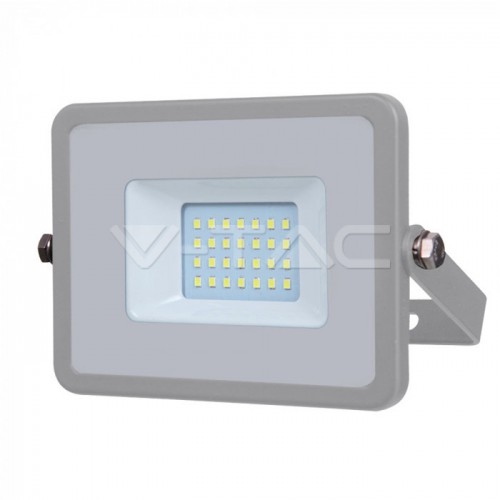 20W LED Прожектор SAMSUNG ЧИП SMD Сиво Тяло 3000К