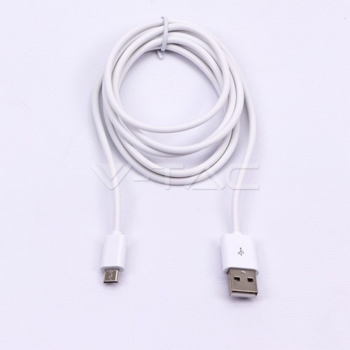 Micro USB Кабел 1.5м Бял
