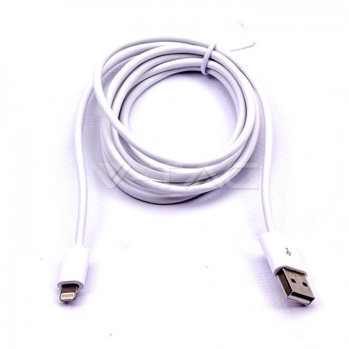 Iphone Кабел Бял MFI Лиценз 1.5м